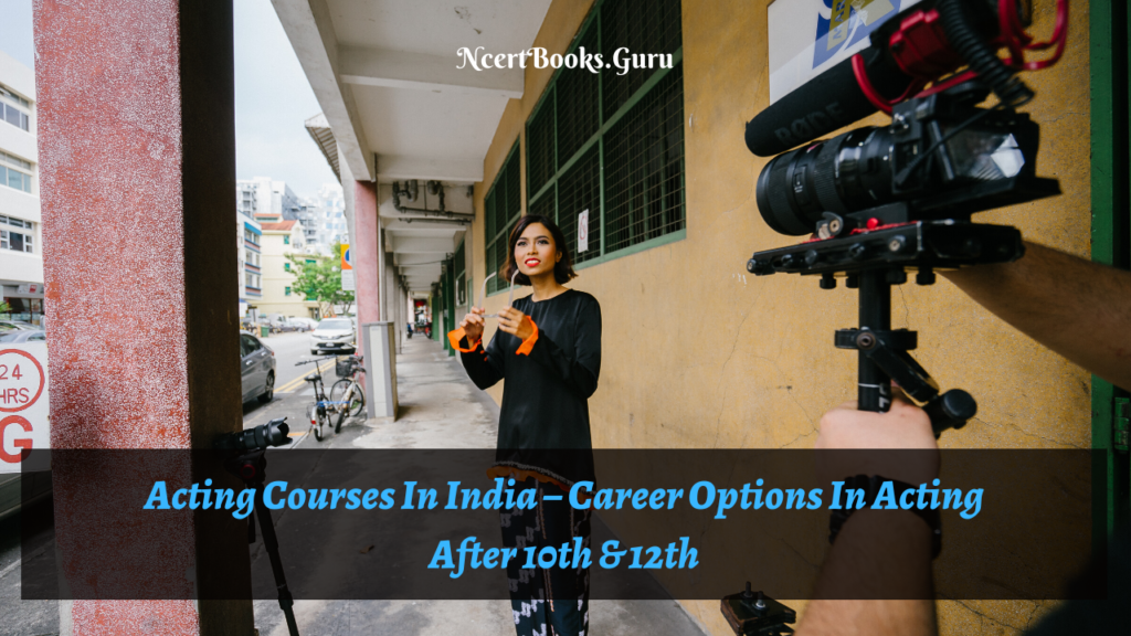 Acting Courses In India