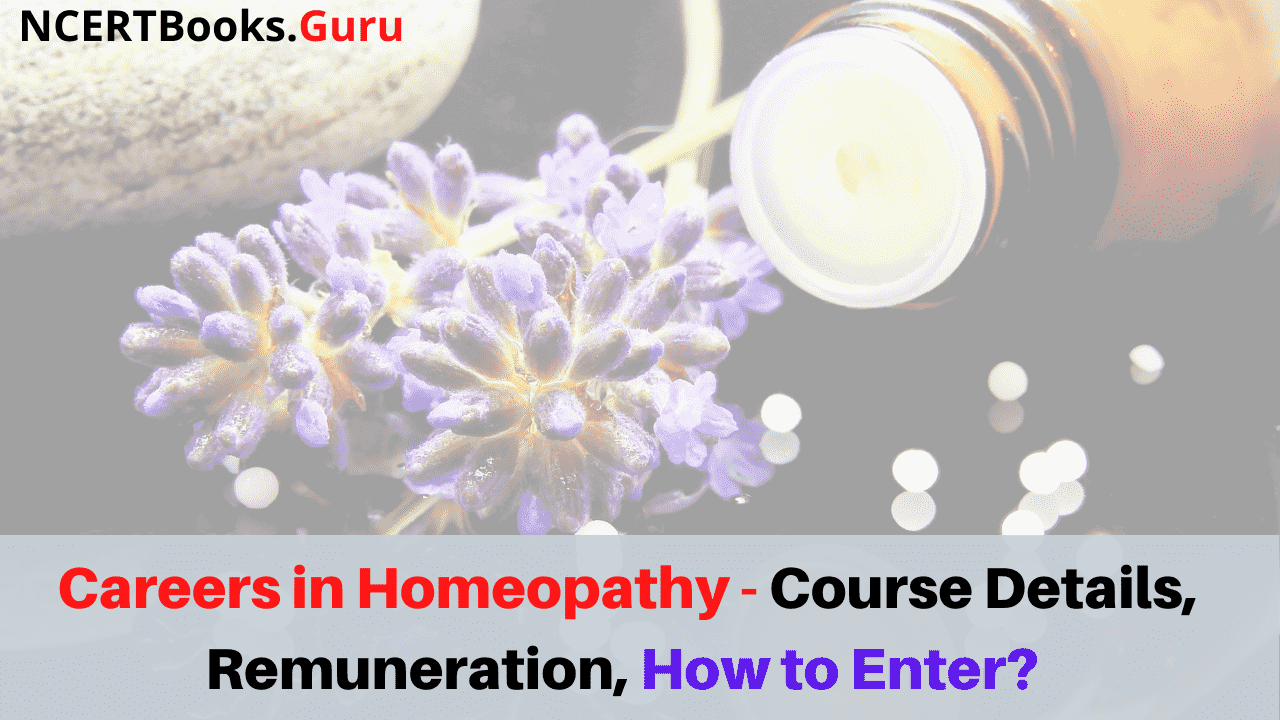 Careers in Homeopathy