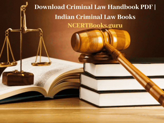 Criminal Law Handbook PDF