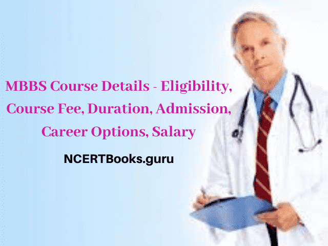 MBBS Course Details