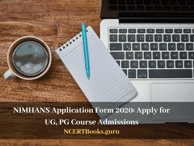 NIMHANS Application Form