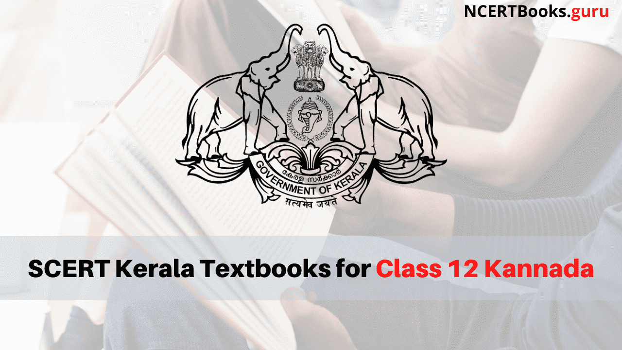 SCERT Kerala Books for Class 12 Kannada