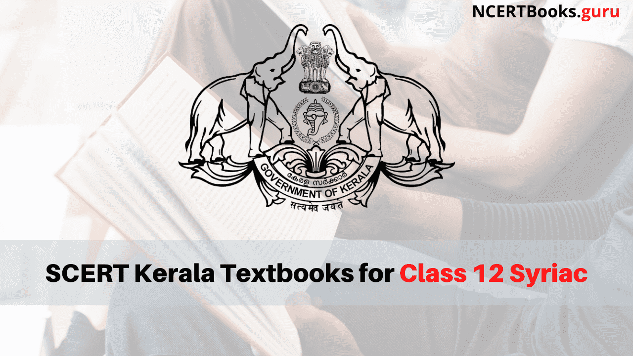 SCERT Kerala Books for Class 12 Syriac