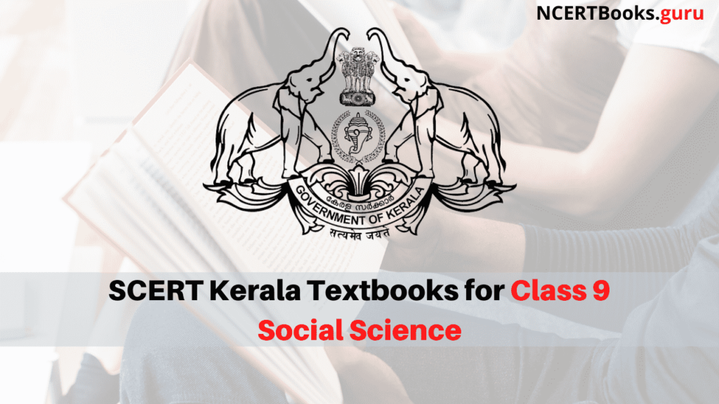 SCERT Kerala Books for Class 9 Social Science