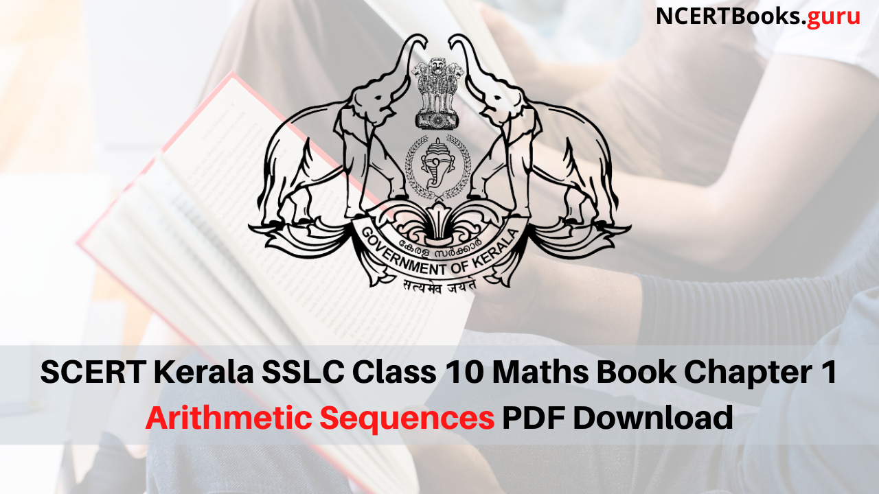 SCERT Kerala SSLC Class 10 Maths Book Chapter 1 Arithmetic Sequences