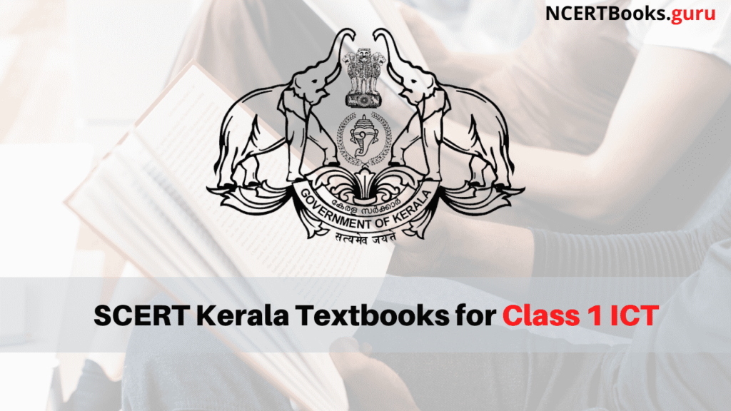 SCERT Kerala Textbooks for Class 1 ICT