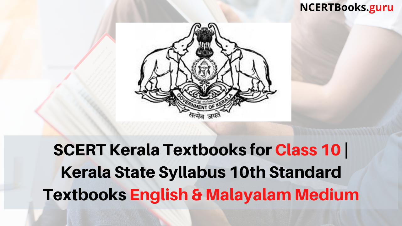 SCERT Kerala Textbooks for Class 10
