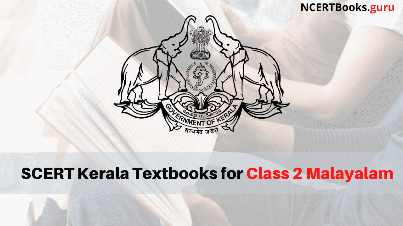 SCERT Kerala Textbooks for Class 2 Malayalam