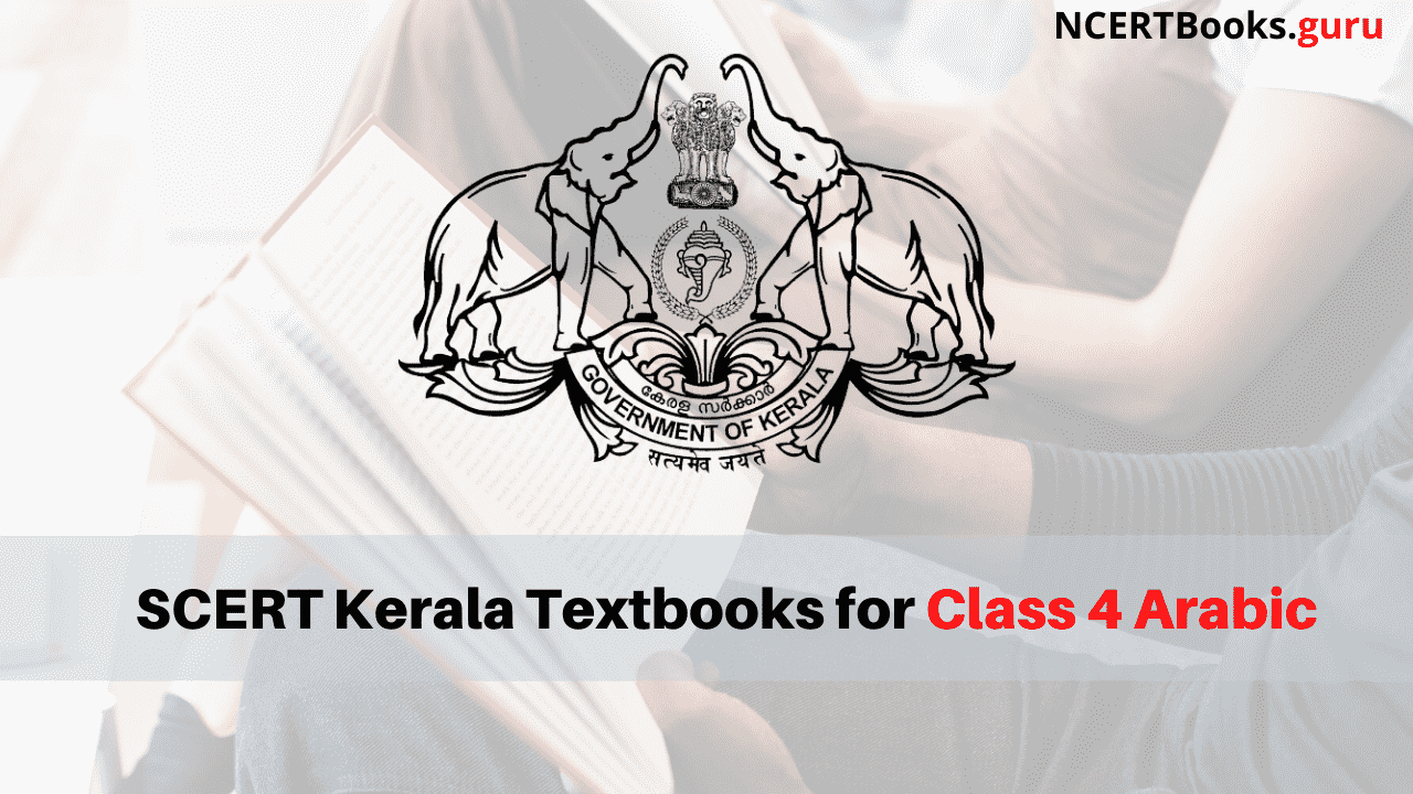 SCERT Kerala Textbooks for Class 4 Arabic
