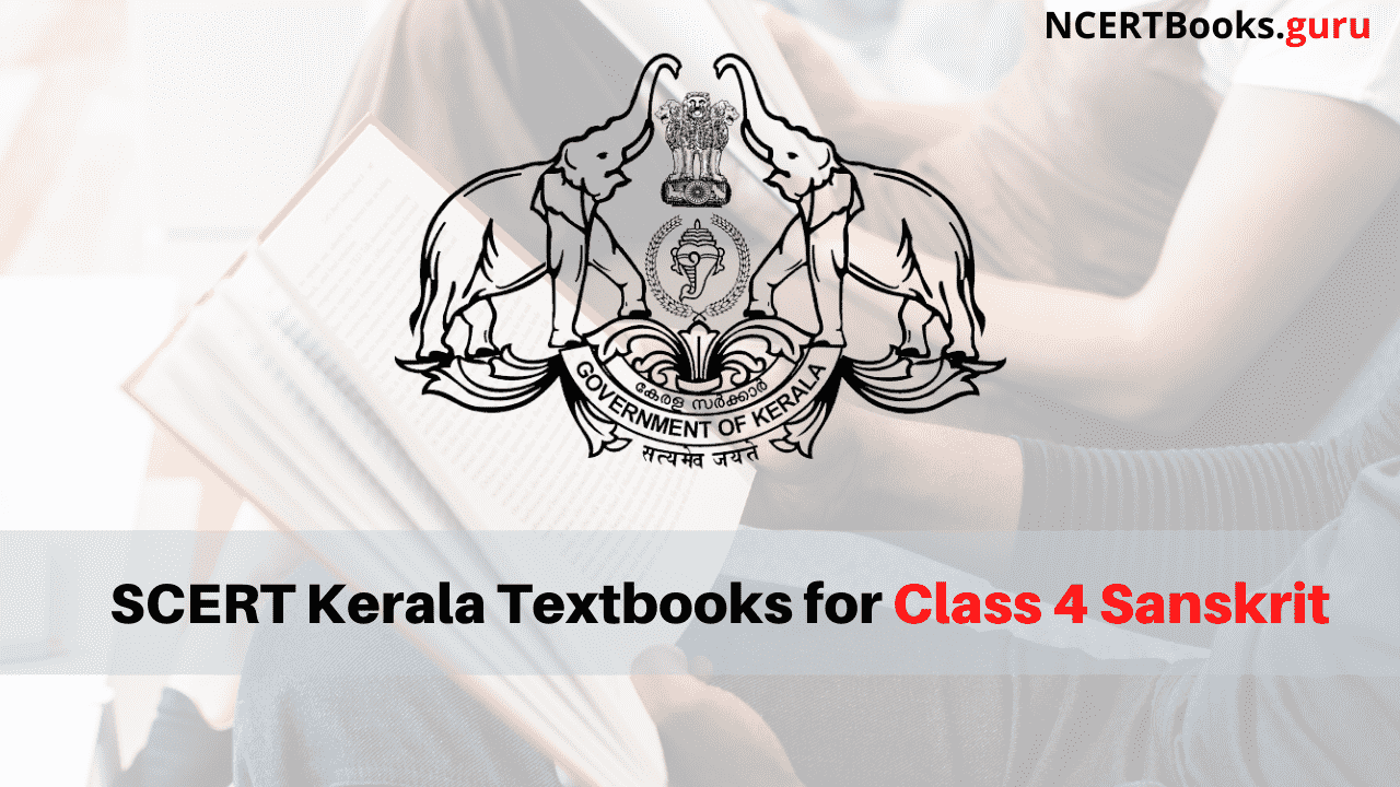 SCERT Kerala Textbooks for Class 4 Sanskrit