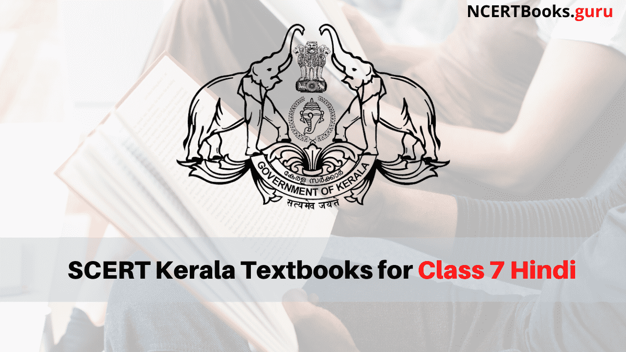 SCERT Kerala Textbooks for Class 7 Hindi