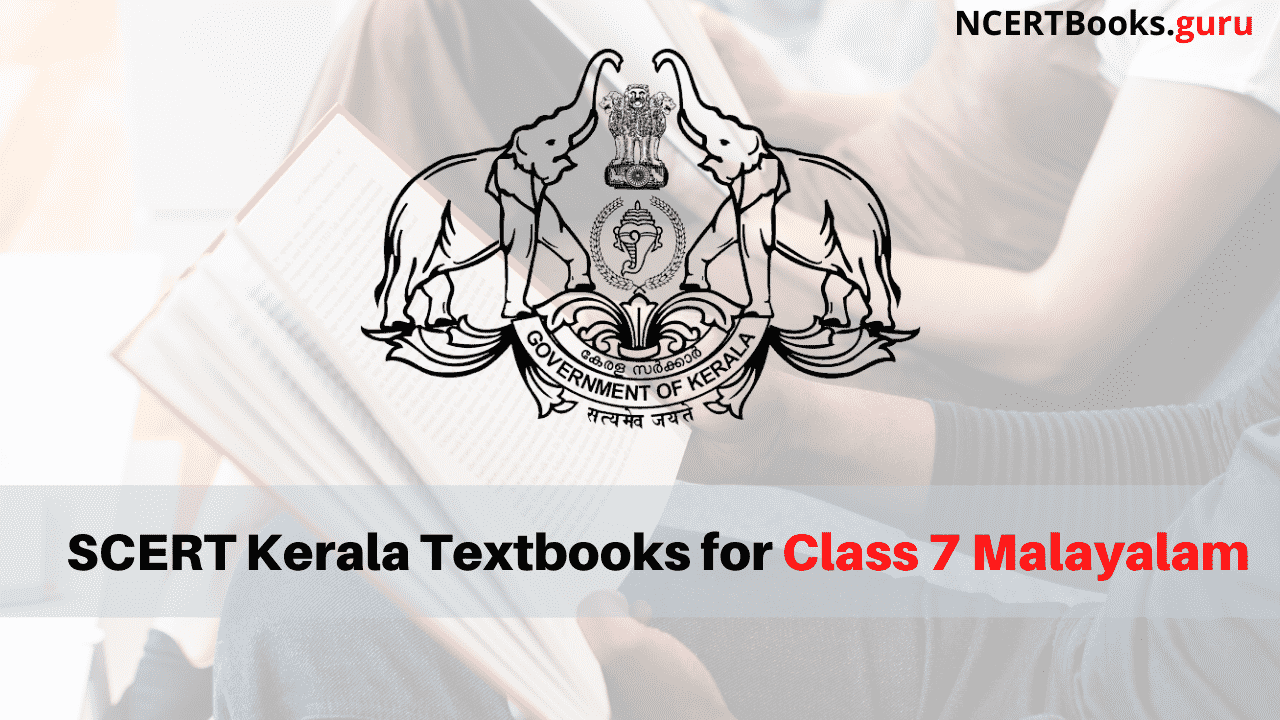 SCERT Kerala Textbooks for Class 7 Malayalam