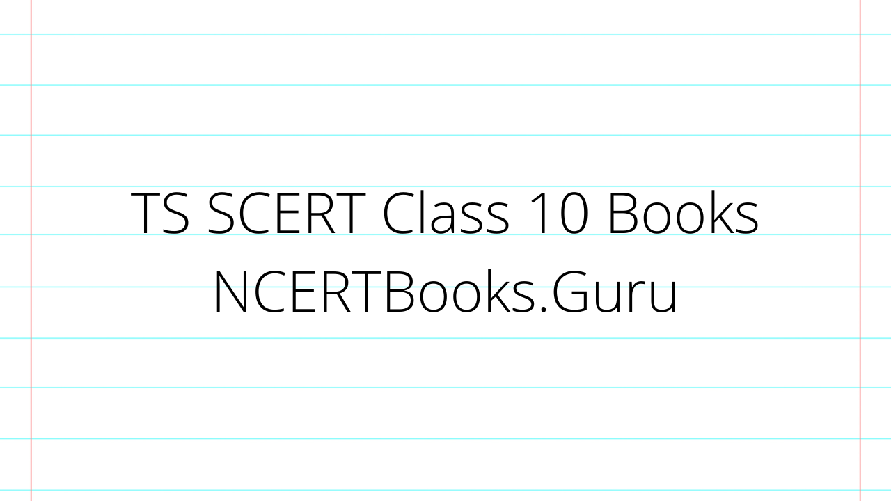 TS SCERT Class 10 Books