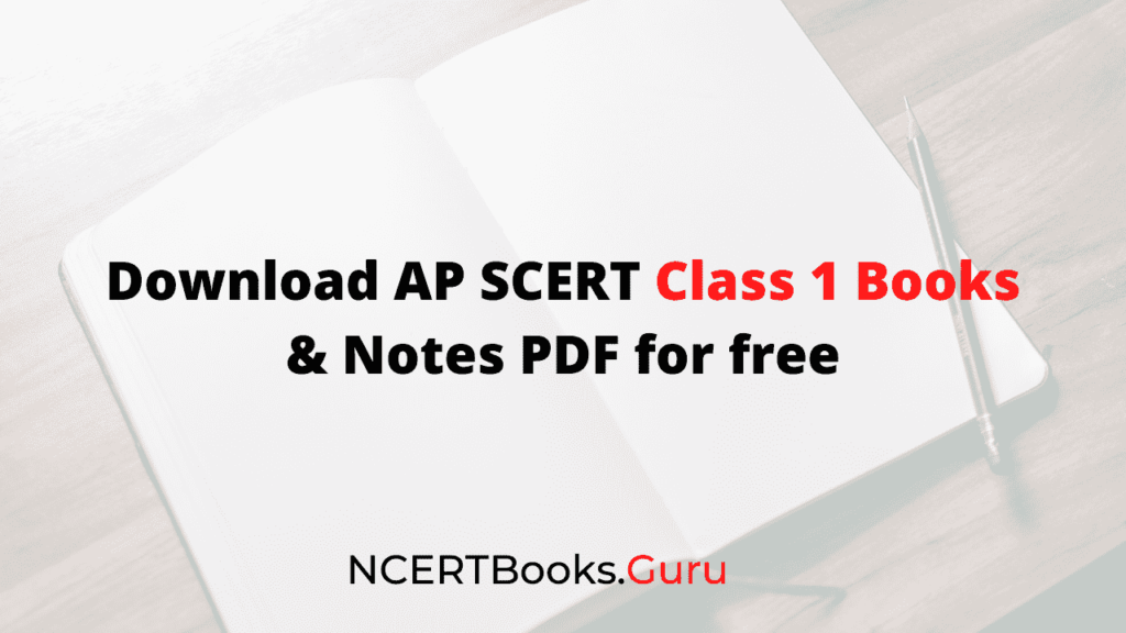 AP SCERT Class 1 Books