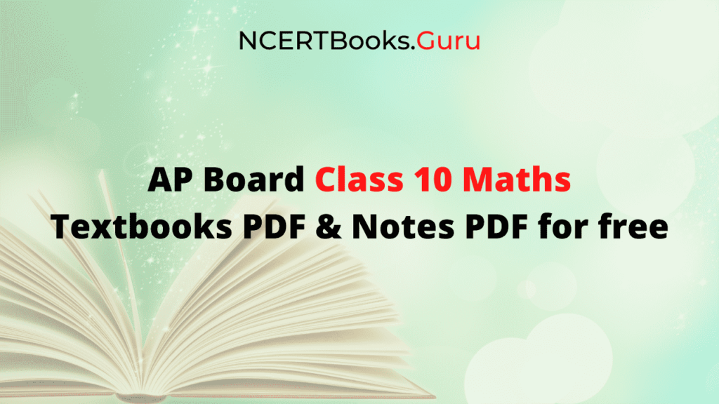 AP SCERT Class 10 Maths Books