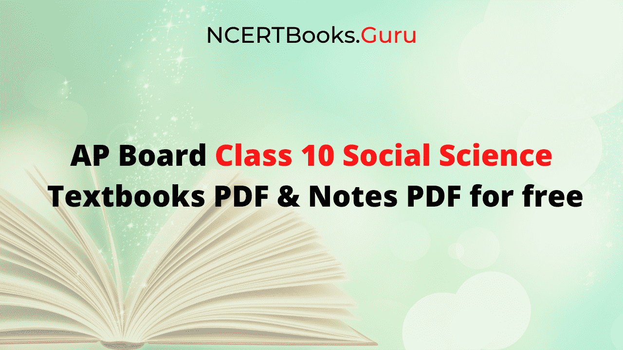 AP SCERT Class 10 Social Science Book