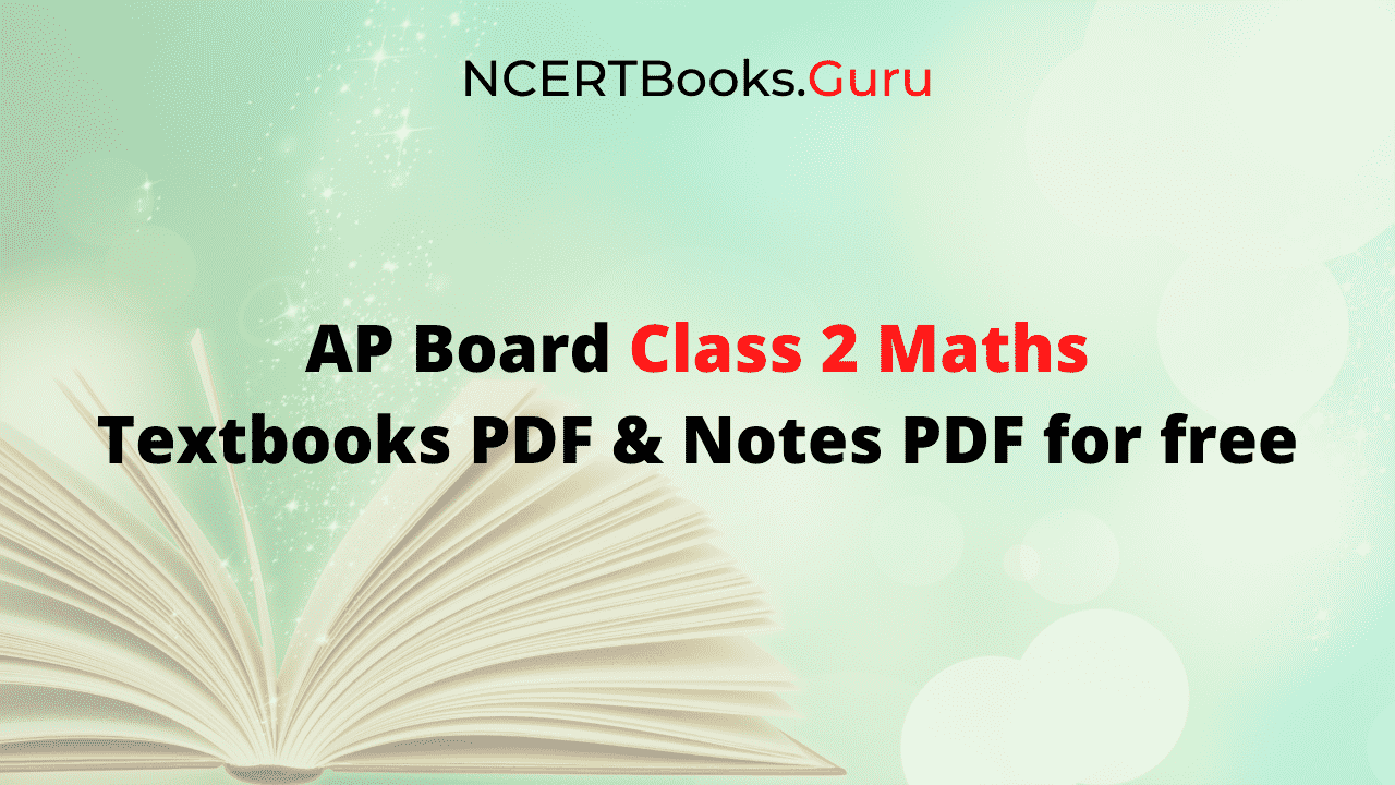 AP SCERT Class 2 Maths Books