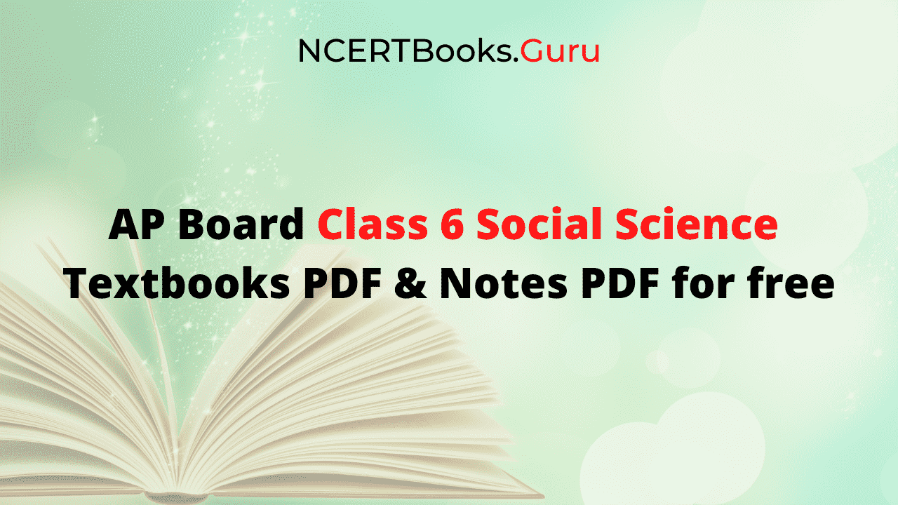 AP SCERT Class 6 Social Science Books