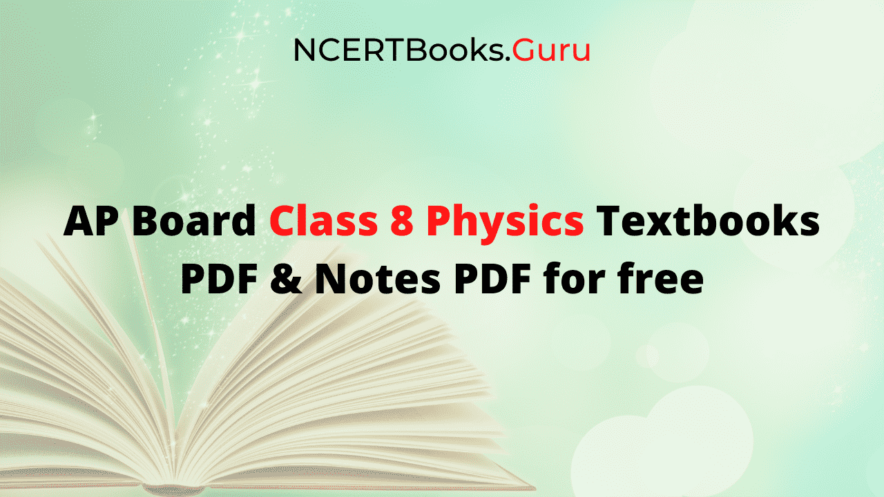 AP SCERT Class 8 Physics Book