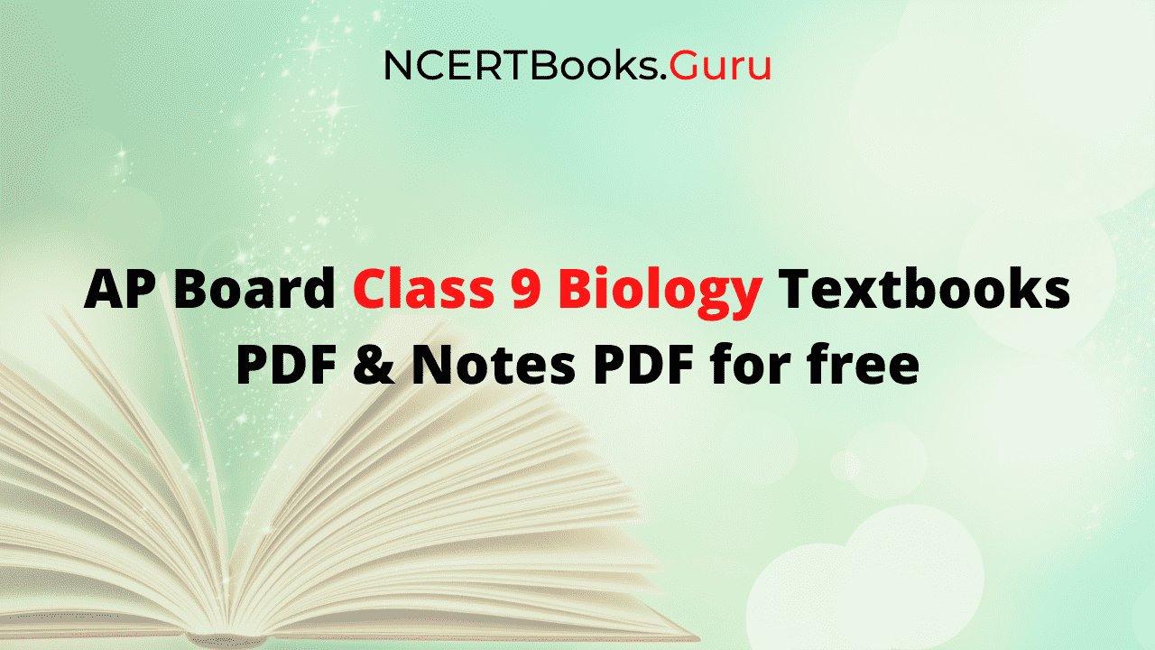 AP SCERT Class 9 Biology Book