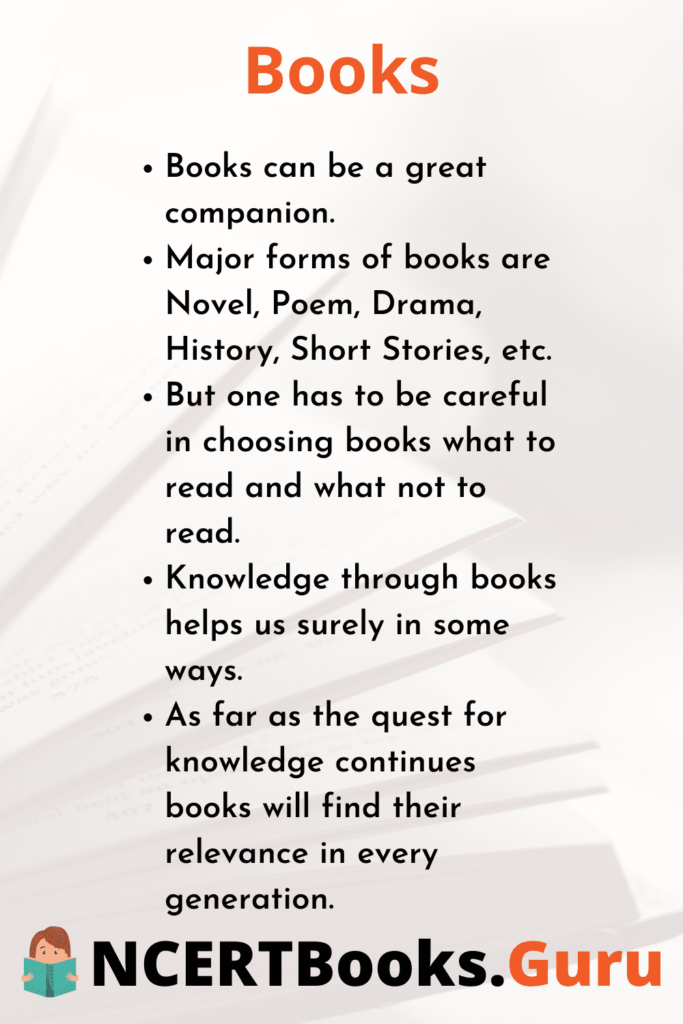 Essay on Books for Students & Children Long & Short Books Essays