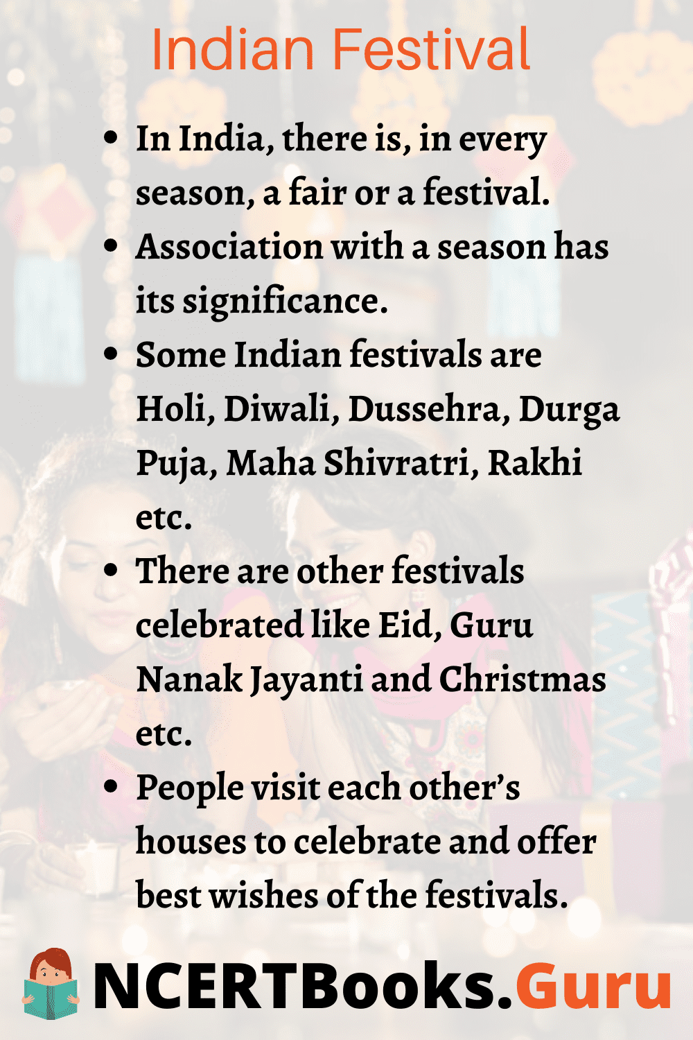 Essay on Indian Festival