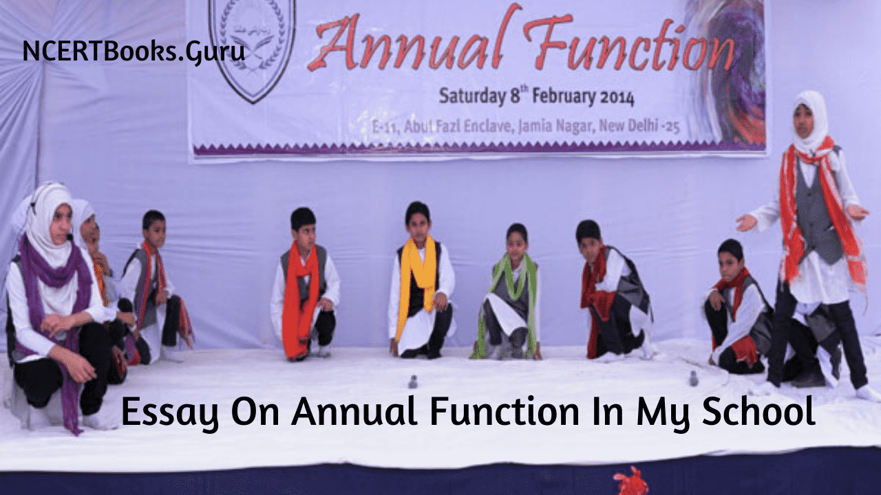 Essay On Annual Function In My School