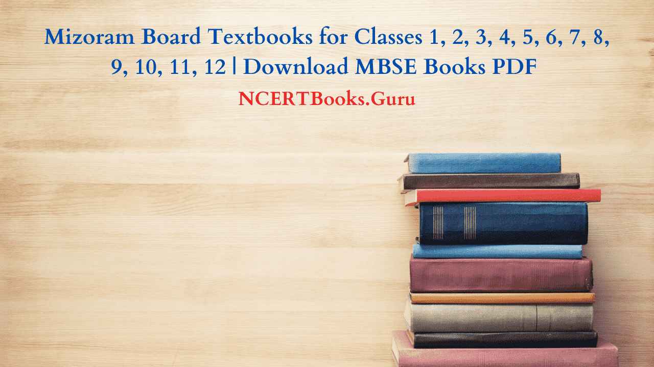 Mizoram Board Textbooks