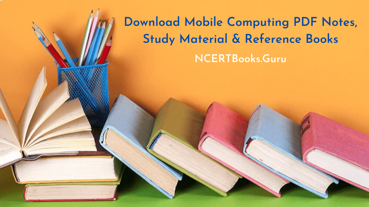 Mobile Computing PDF