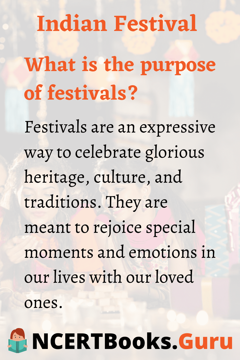 a festival we celebrate essay