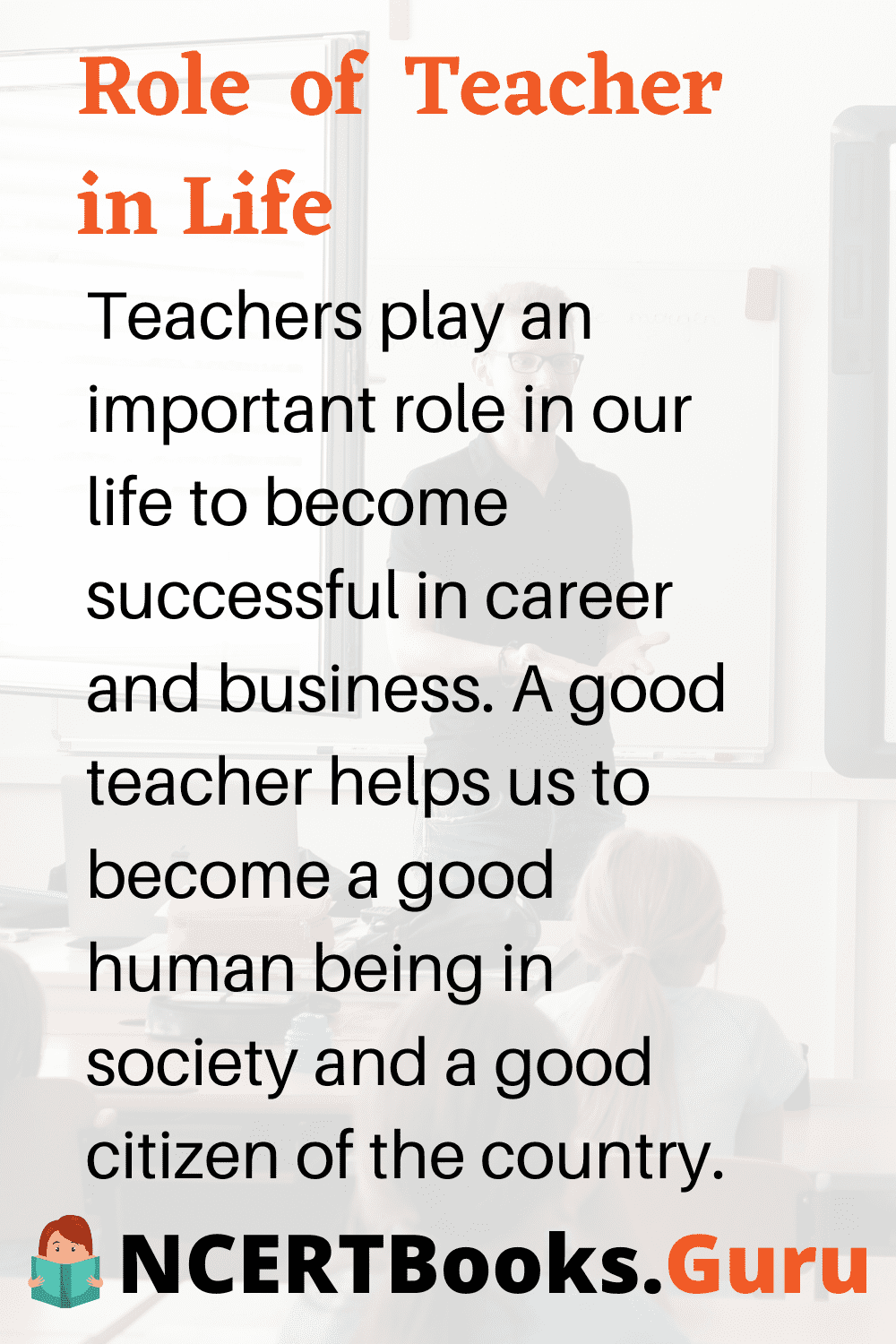 role of a good teacher essay