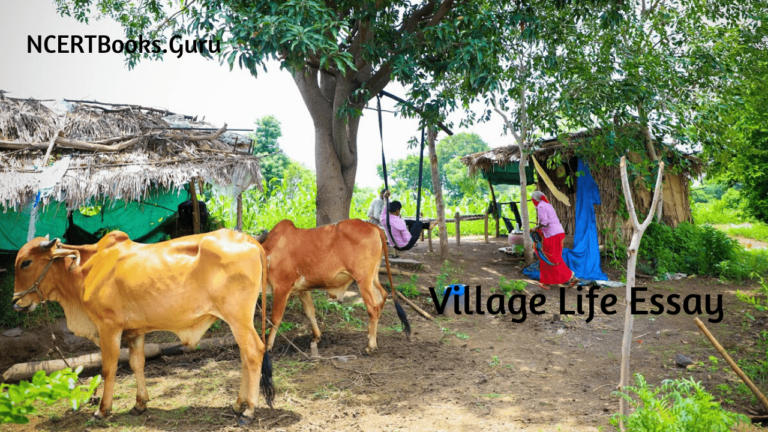 Life in a village essay 200 words image