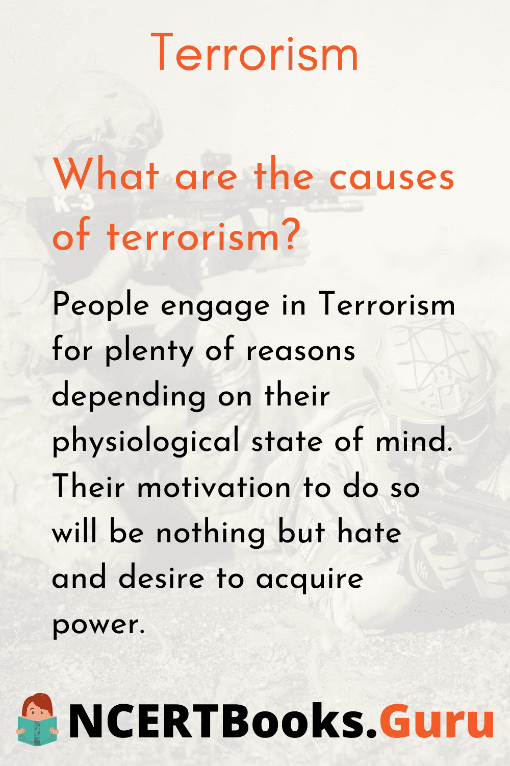 What are the Causes of Terrorism