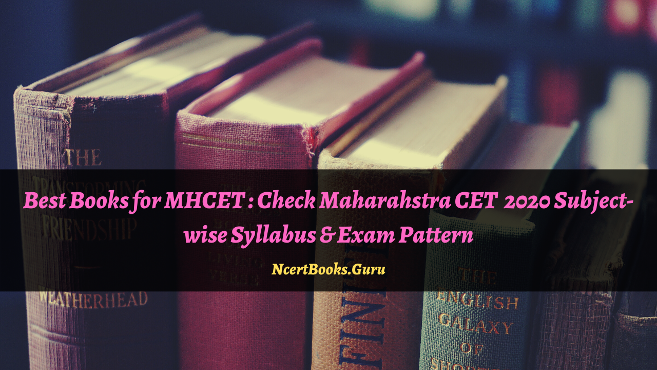 Best Books for MHCET