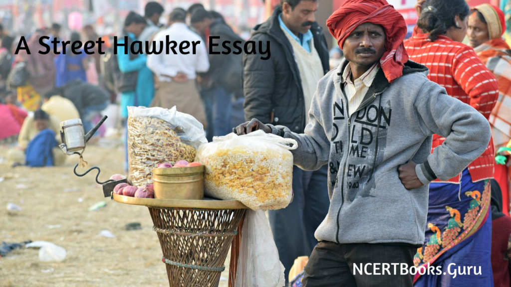 A street hawker paragraph 200 words image