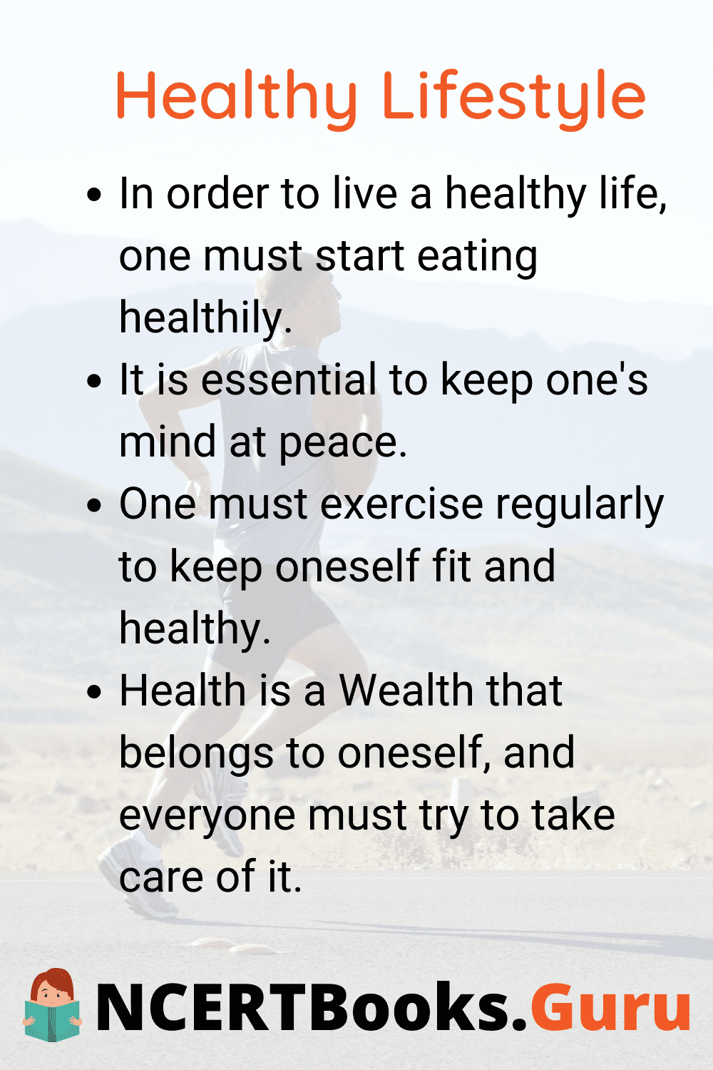 how to lead a healthy lifestyle speech