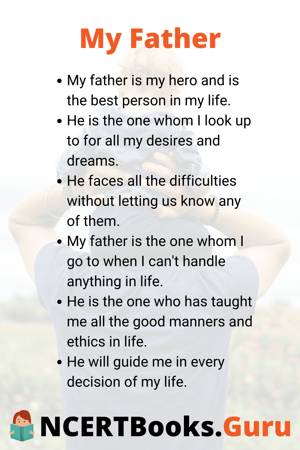 my dear father essay