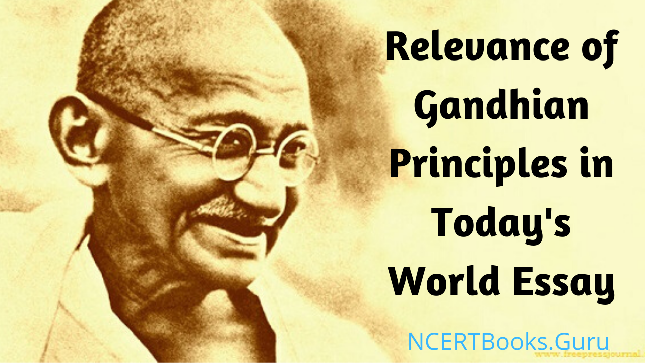 essay on gandhiji for class 8