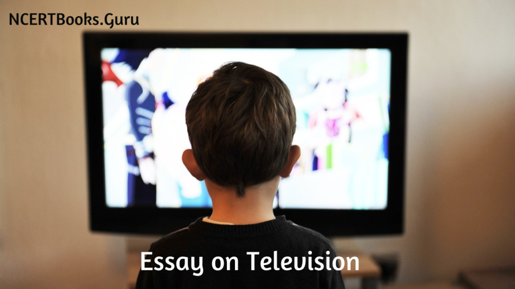 The history of television essay image