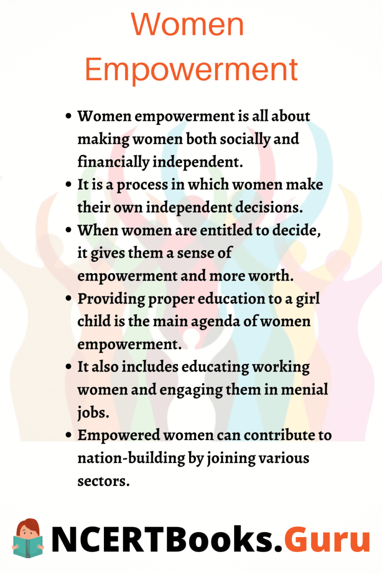 essay on women's empowerment for class 10