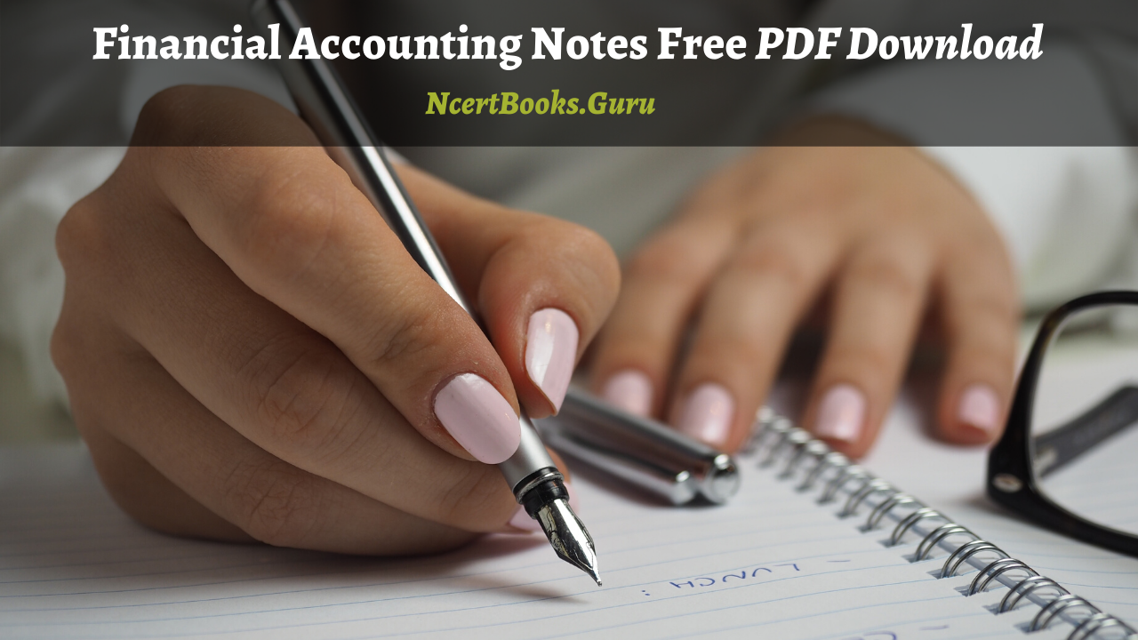 Financial Accounting Notes