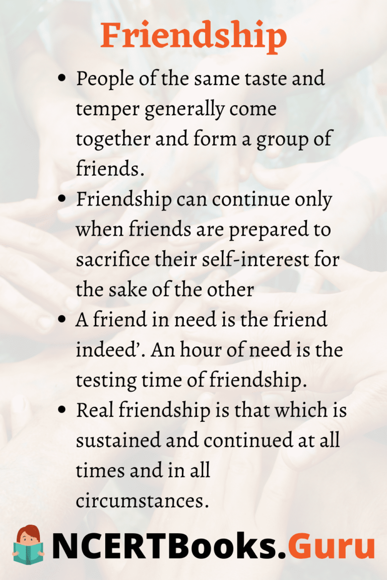 types of friendships essay