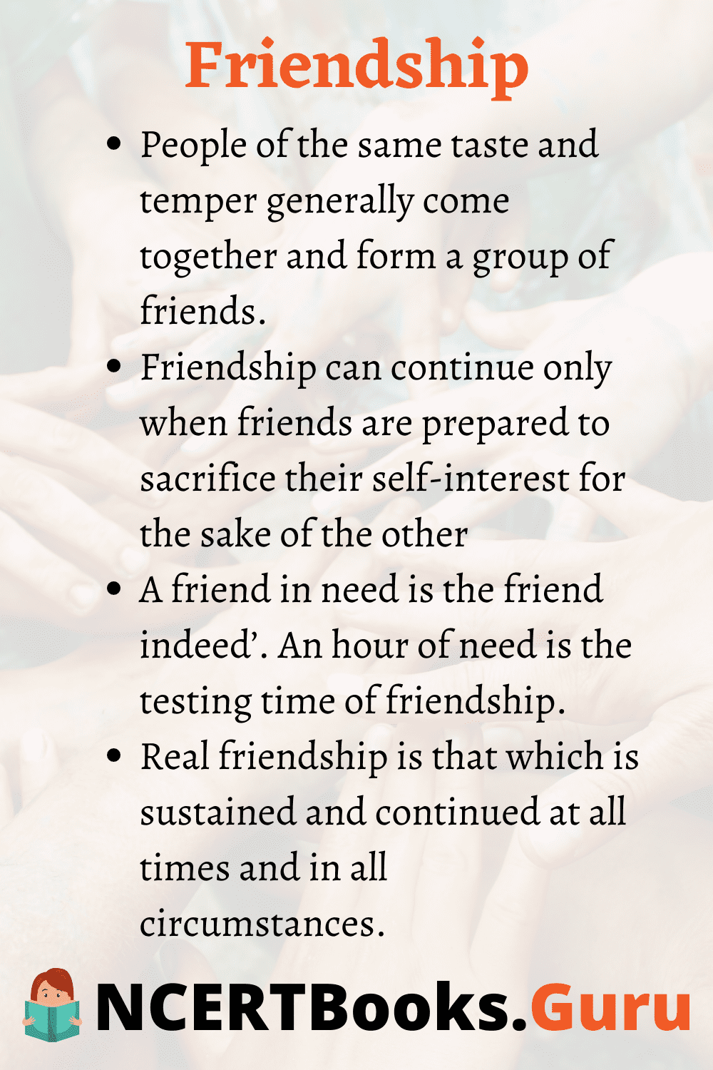 a note on friendship