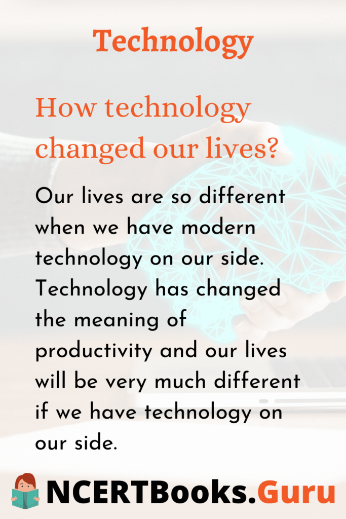 impact of technology on our health essay 100 words
