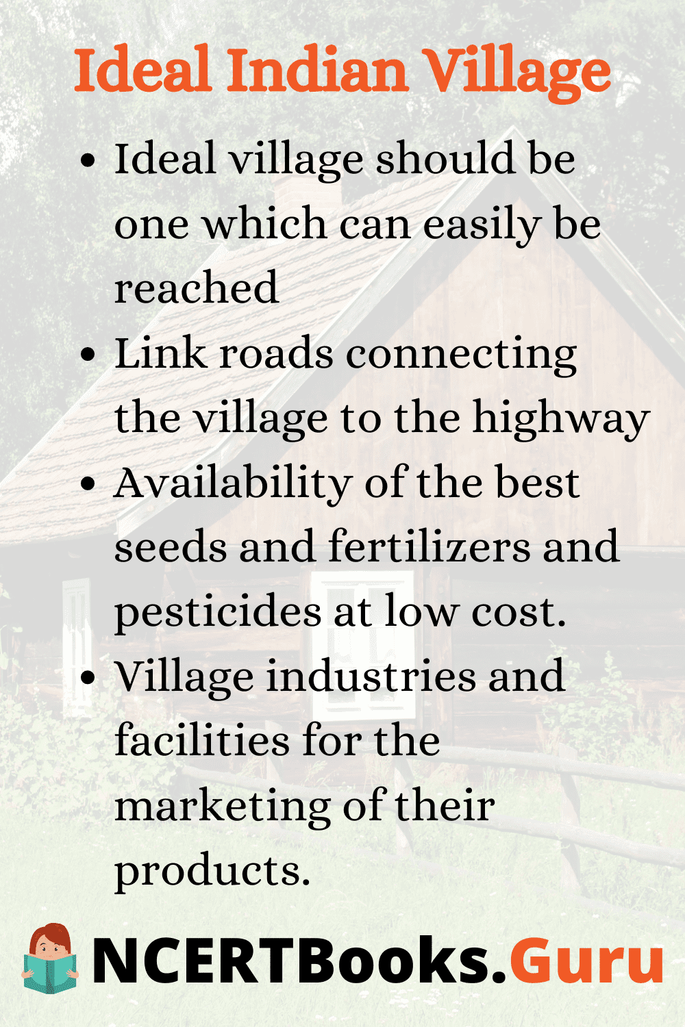 Ideal Indian Village Essay