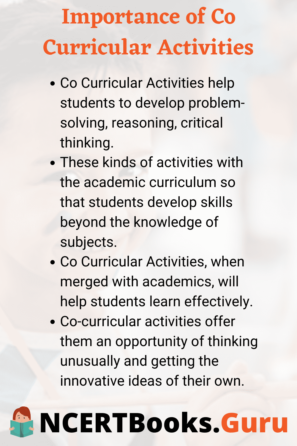 Importance of Co Curricular Activities
