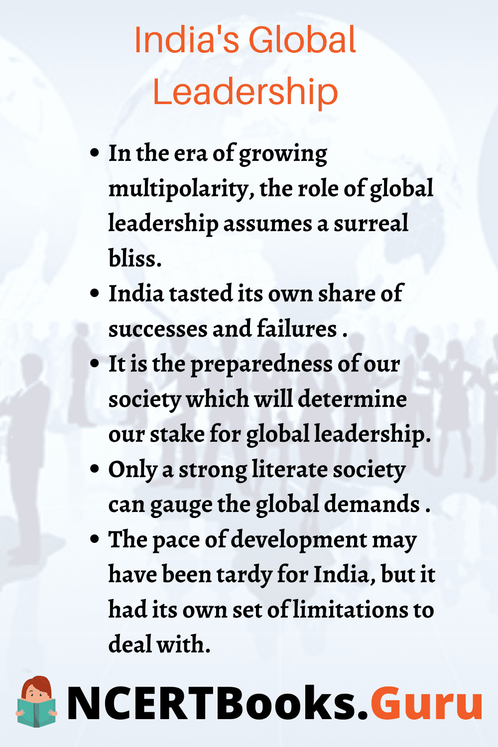 India's Global Leadership Essay