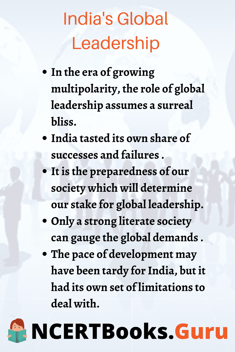 an indian leader essay