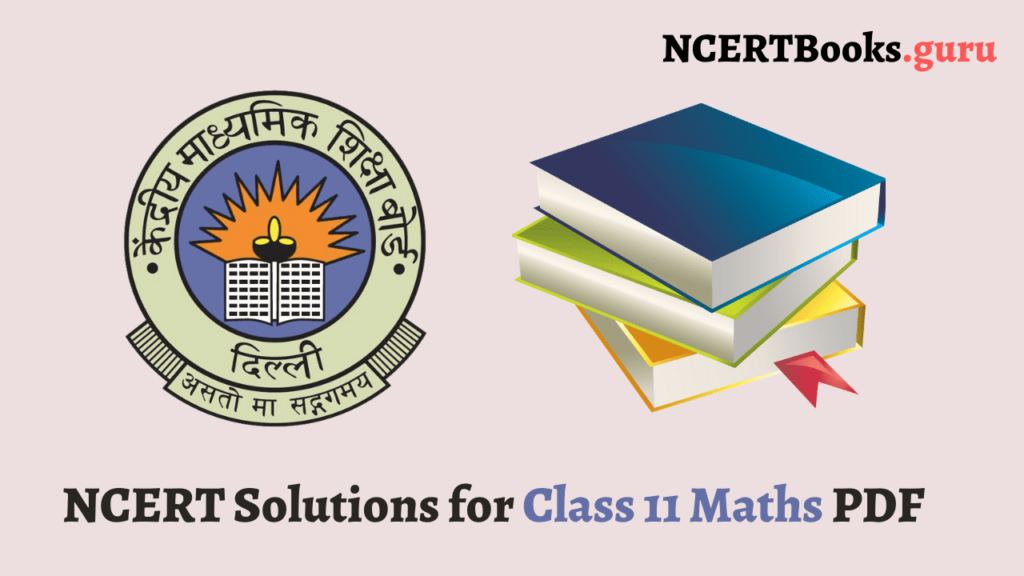NCERT Solutions for Class 11 Maths PDF