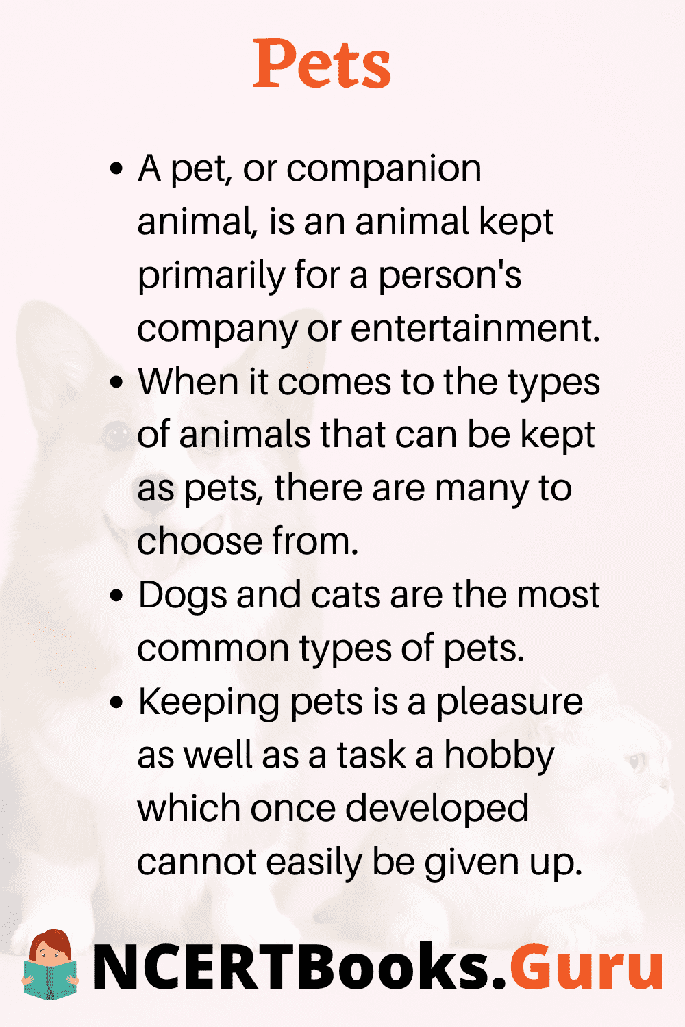 Pets Essay
